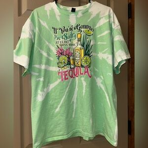 Gildan Mint Green Tequila Graphic Tee